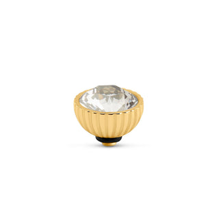Koop white Melano Twisted Meddy Ridged (10MM)