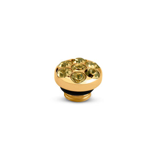 Koop brown Melano Vivid Meddy Pave (7MM)
