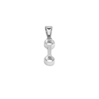 Kaufen silber Lebendiger Tropfenanhänger (19 mm)