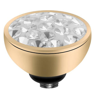 Kopen goud Melano Twisted Meddy CZ steen setting (6-8MM)