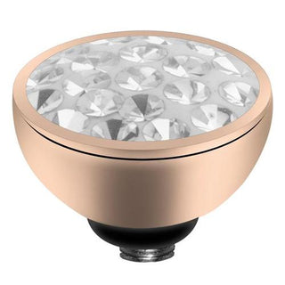 Kopen rose Melano Twisted Meddy CZ steen setting (6-8MM)