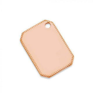 Mi Moneda - MMM CHERRY TAG RECTANGLE (20MM)