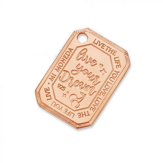 Mi Moneda - MMM CHERRY TAG RECTANGLE (20MM)