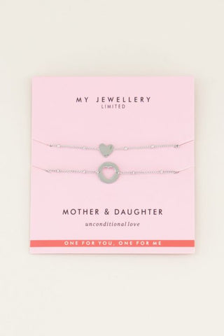 Kopen zilver My Jewellery Armband Moeder & dochter