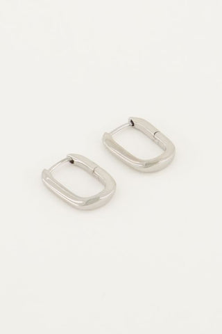 My Jewellery Ohrringe oval klein