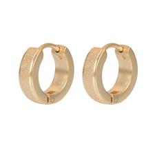 iXXXi-Schmuck-Ohrring sandgestrahlt (15 mm)