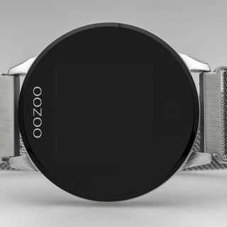 OOZOO Silver metal strap DISPLAY SMARTWATCH Q00116