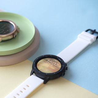 OOZOO Smartwatches – Unisex – Smartwatch mit weißem Display – Weiß Q00328 (45 mm)