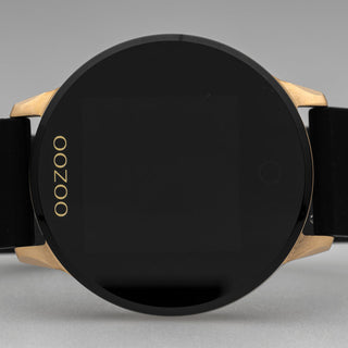 OOZOO BLACK rubber strap DISPLAY SMARTWATCH Q00114