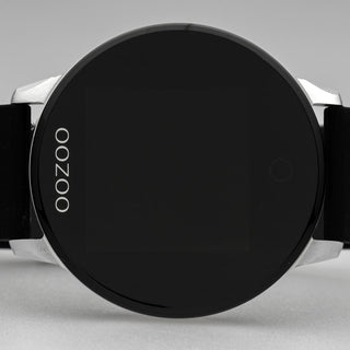 OOZOO BLACK rubber strap DISPLAY SMARTWATCH Q00113