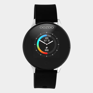 OOZOO BLACK rubber strap DISPLAY SMARTWATCH Q00113