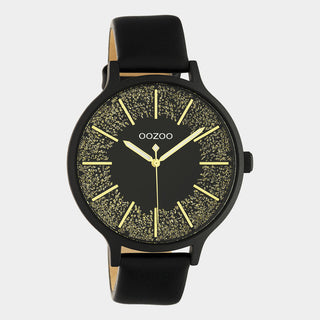 Oozoo Ladies watch-C10679 black (44mm)