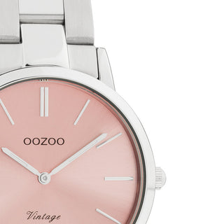 Oozoo Damenuhr-C20040 Silber (34mm)