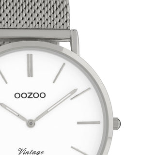 Oozoo Ladies watch-C9901 silver (40mm)