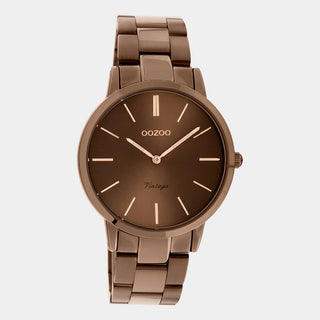 Oozoo Dames horloge-C20106 bruin (38mm)