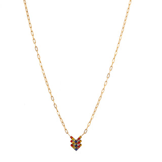 Go Dutch Label Necklace Arrow Multi Gold