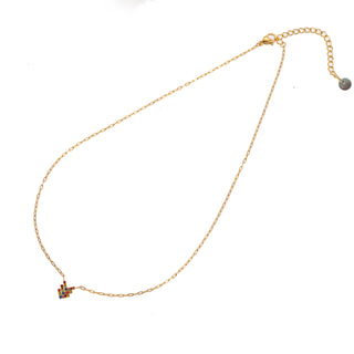 Go Dutch Label Necklace Arrow Multi Gold