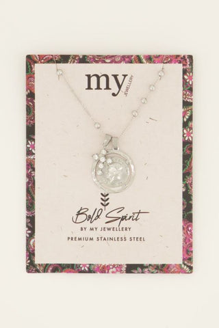 My Jewellery Bold Spirit ketting met munt & kruis