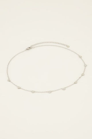 My Jewelery Necklace with hearts