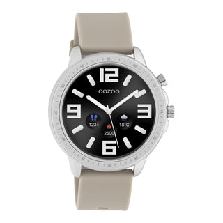OOZOO Smartwatches - unisex - Taupe Display Smartwatch - Brown Q00313 (45MM)
