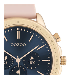 OOZOO Smartwatches – Unisex – Rosa Smartwatch mit Display – Rosa Q00324 (45 mm)