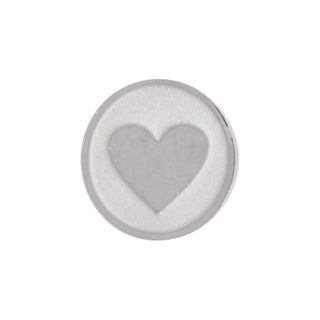 Kaufen silber iXXXi-Füllring Top Part-Heart (7MM)