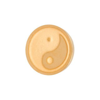 Kaufen gold iXXXi-Füllring Top Part-Ying Yang (7MM)