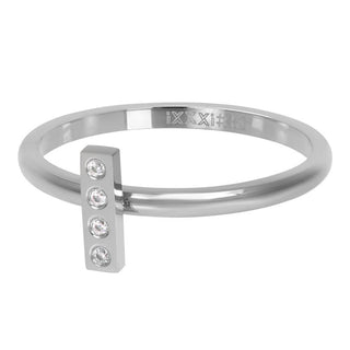 Kopen zilver iXXXi invulring Design Rectangle (2MM)