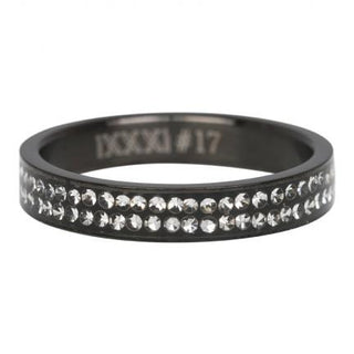 iXXXi invulring Double Zirconia (4MM)