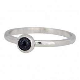 iXXXi invulring Steen Blauw Zilver 2mm