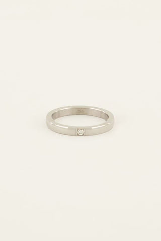 My Jewelery Ring with transparent stone