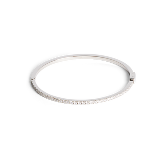 Kopen zilver Coeur de Lion Eternal Love bangle