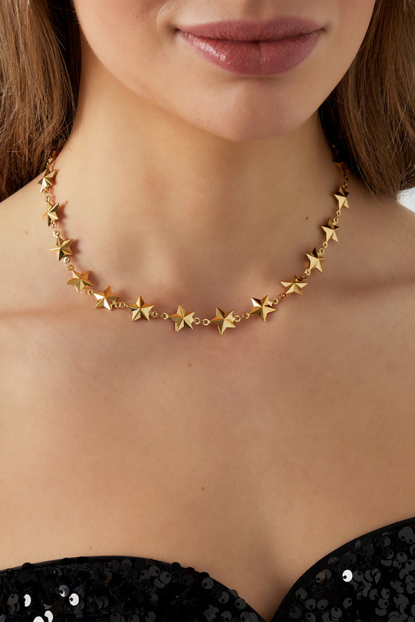 Bijoutheek Collier Chain Of Stars