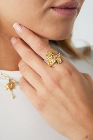 Bijoutheek Ring (Sieraad) Flora One Size