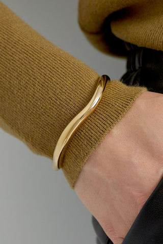 Bijoutheek Armband (Sieraad) Modern Gebogen Bangle