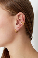 Bijoutheek Earcuff Triple Hoop