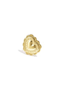 Bijoutheek Ring (Sieraad) Hart Patroon Ornament