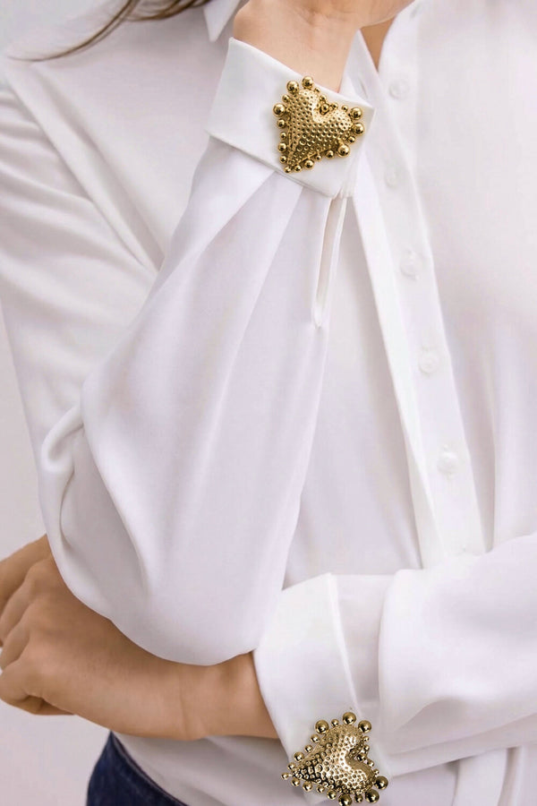 Bijoutheek Button Cover - Knoop Clip Hart