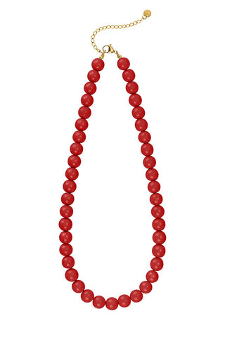 Bijoutheek Collier Kralen 10mm Statement