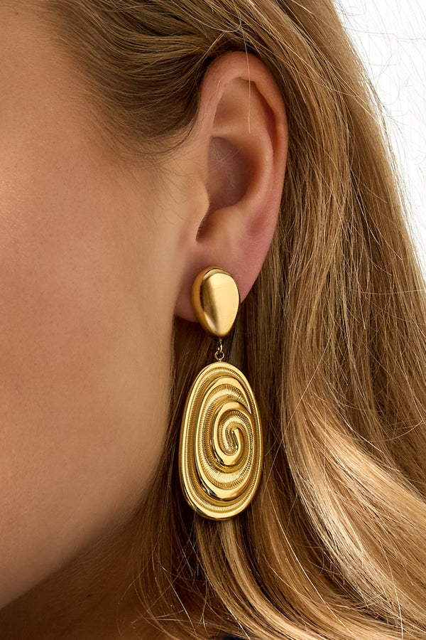 Bijoutheek Oorknoppen Swirl