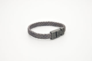 Kopen grijs Josh heren armband 24964 (LENGTE:21.5-23.5CM)