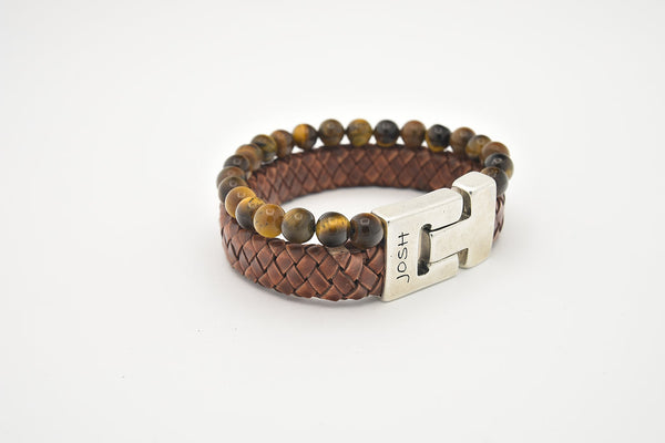 Josh heren armband 24966 (LENGTE:21.5-23.5CM)