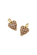 Bijoutheek Oorhangers Hart Polka Dots
