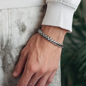 iXXXi Jewelry Heren Armband Bordeaux