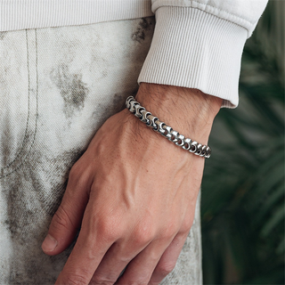 iXXXi Jewelry Heren Armband Bordeaux