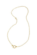 Bijoutheek Collier Armband 2-in-1 Schakels Ovaal