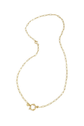 Bijoutheek Collier Armband 2-in-1 Schakels Ovaal