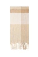 Bijoutheek Sjaal (Fashion) Geblokt Winter Franjes