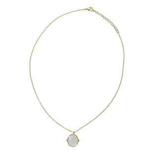 Camps & Camps Oval Mother of Pearl Necklace 3S046_MP