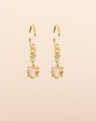 Kopen peach-moonstone Muja Juma Oorhangers Cicada